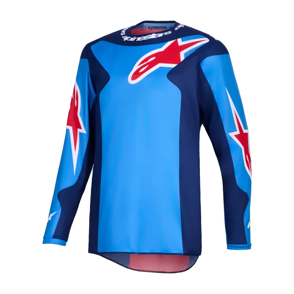 JERSEY ALPINESTARS GRID AZUL ROJO
