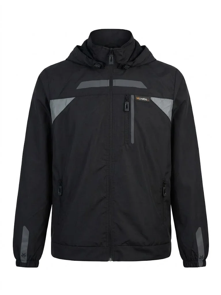 CHAQUETA VICRABS CORTAVIENTO ACTIVE NEGRO