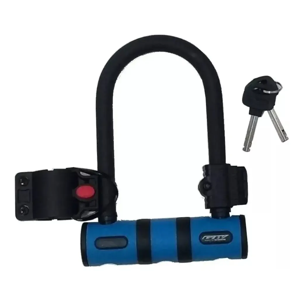 CANDADO EN U LLAVE  TY 3902 NEGRO