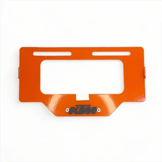 PORTA PLACA RG KTM 3D NARANJA