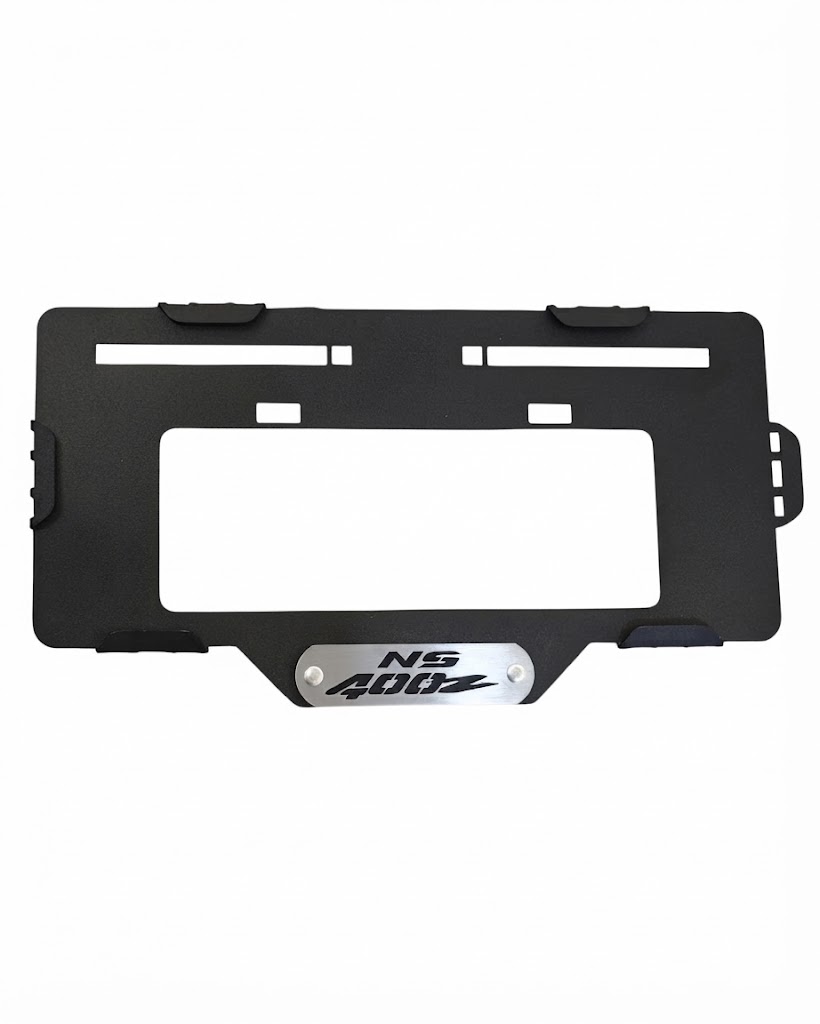 PORTA PLACA RG BAJAJ PULSAR NS 400 Z 3D (NO PERFORAR)