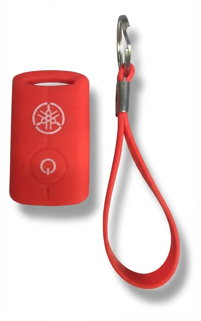 FORRO SILICONA NMAX ROJO + LLAV