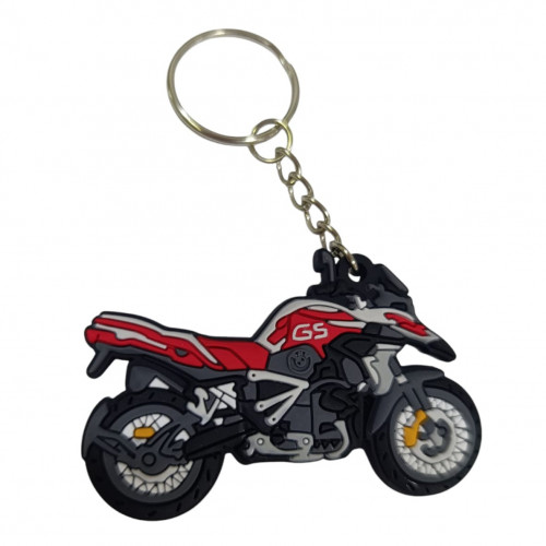 LLAVERO MOTO BMW ROJO
