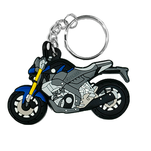 LLAVERO MOTO MT 15 NEGRO