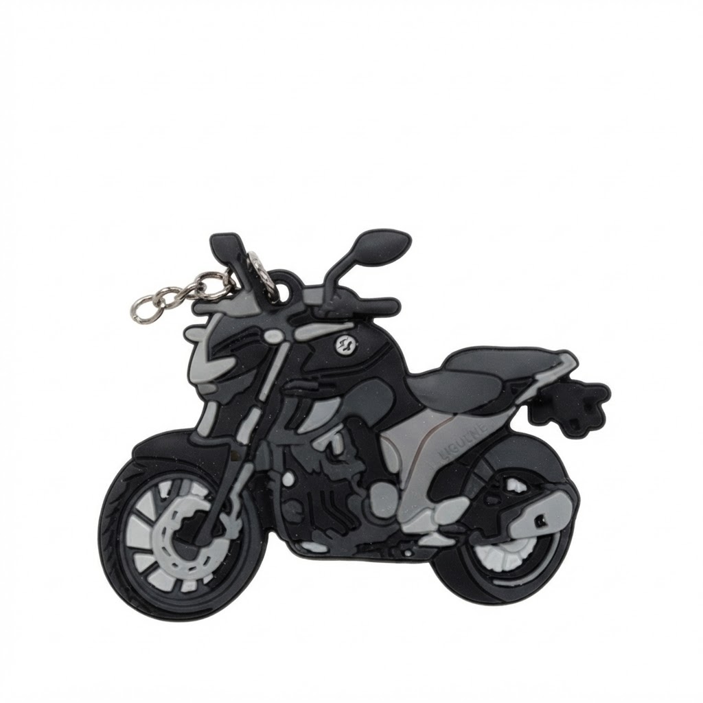 LLAVERO MOTO FZ 250 NEGRO