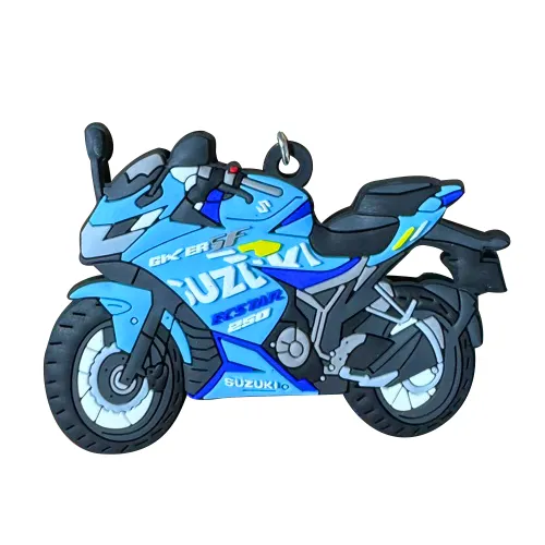 LLAVERO MOTO GIXXER SF AZUL