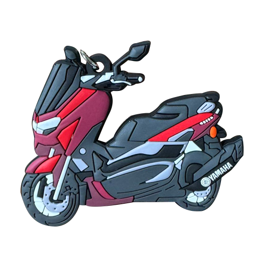 LLAVERO MOTO NMAX ROJO