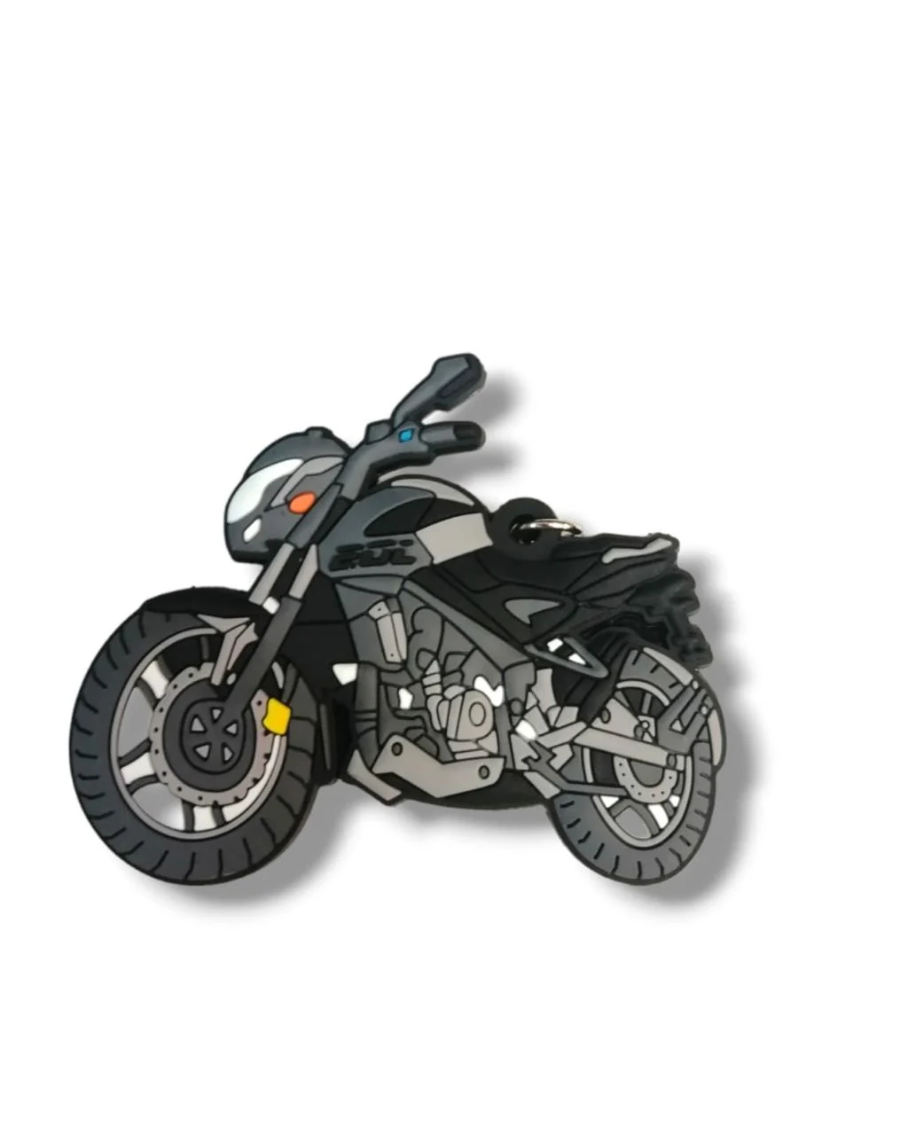 LLAVERO MOTO NS200 GRIS