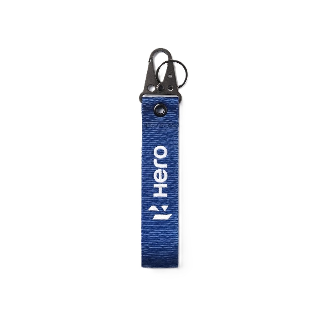 LLAVERO CHAPA METALICA HERO AZUL