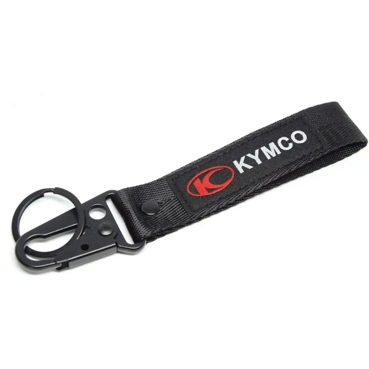 LLAVERO CHAPA METALICA KIMCO NEGRO