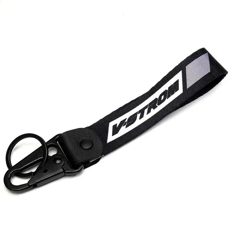 LLAVERO CHAPA METALICA VSTROM NEGRO