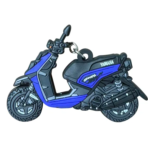 LLAVERO MOTO BWS AZUL
