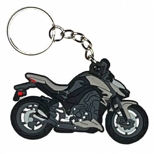 LLAVERO MOTO KAWASAKI 400 GRIS