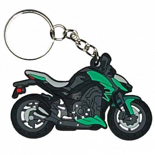 LLAVERO MOTO KAWASAKI Z1000 VERDE