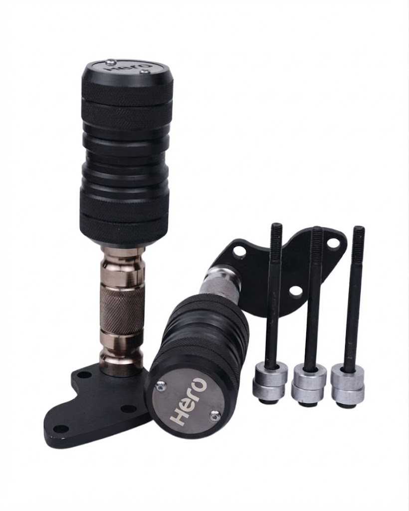 SLIDER DE ALTO IMPACTO MOTOR 3 PUNTOS RG HUNK 4 VALVULAS TAPA NEGRA