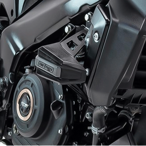 SLIDER GHOST NEGRO/GRIS BAJAJ DOMINAR 400UG/400/250