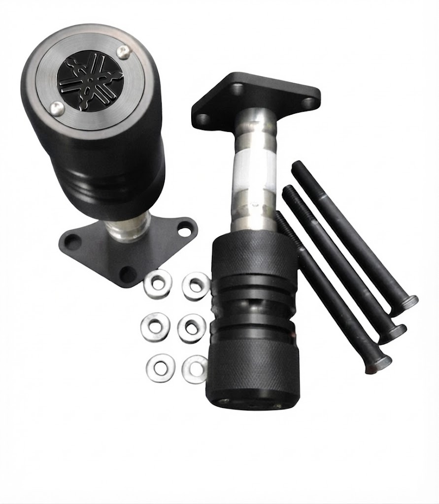SLIDER ALTO IMPACTO MOTOR 3 PUNTOS RG FZ3.0 NEGRO CROMADO