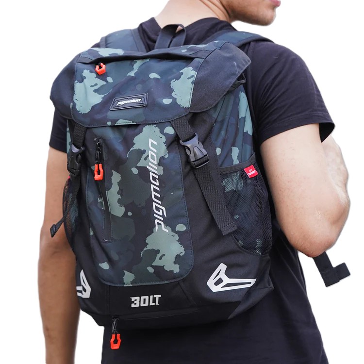 MOTOMORRAL IMPERMEABLE CAMO VERDE
