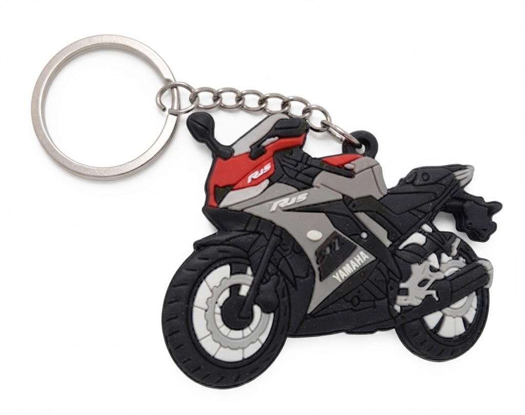 LLAVERO MOTO R15 GRIS ROJO