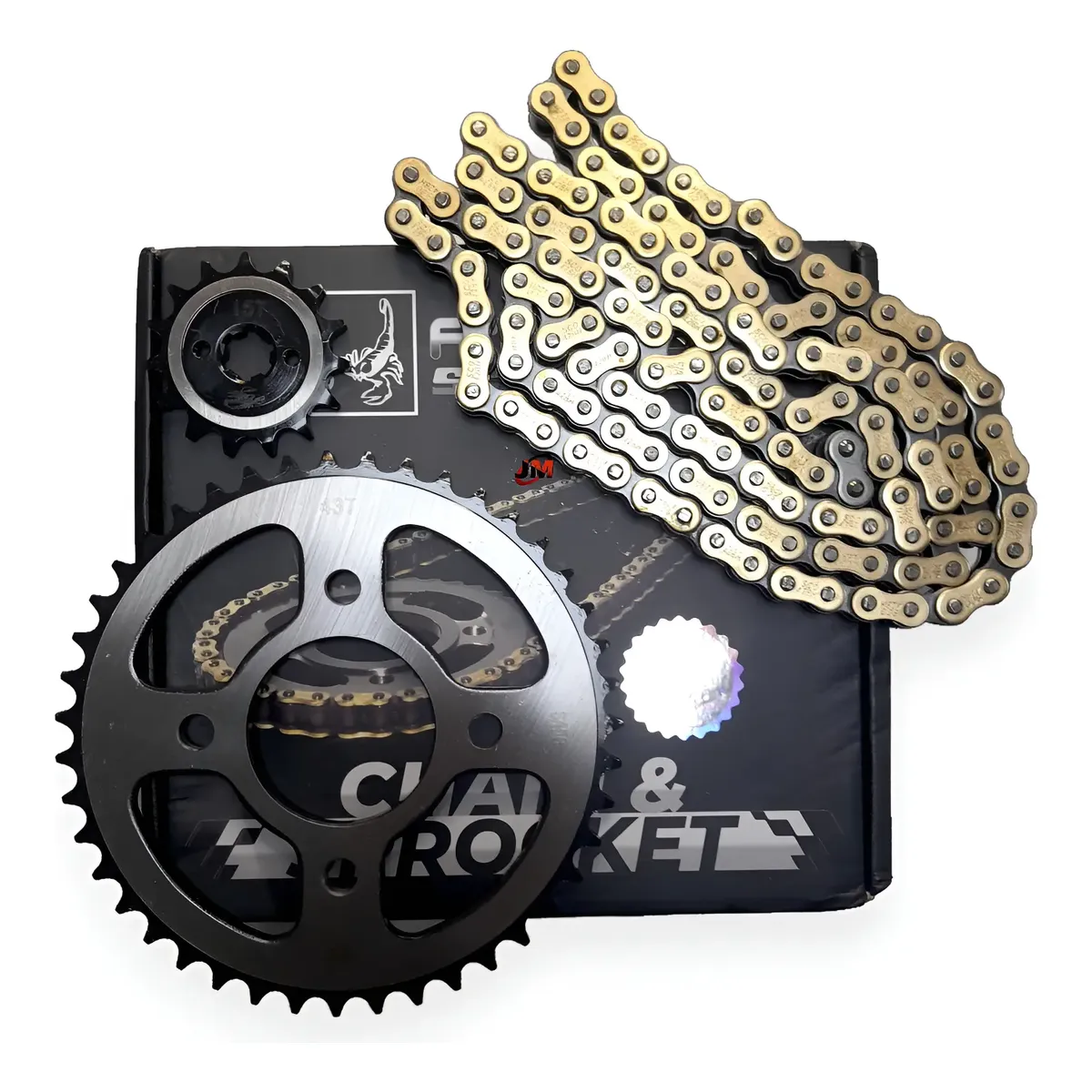 KIT ARRASTRE SCORPION APACHE RTR 200 4V-FI
