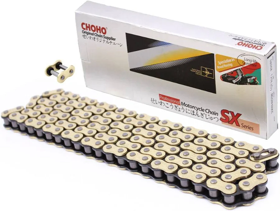 CADENA CHOHO 525SX2-130L DORADA (650-1100cc)