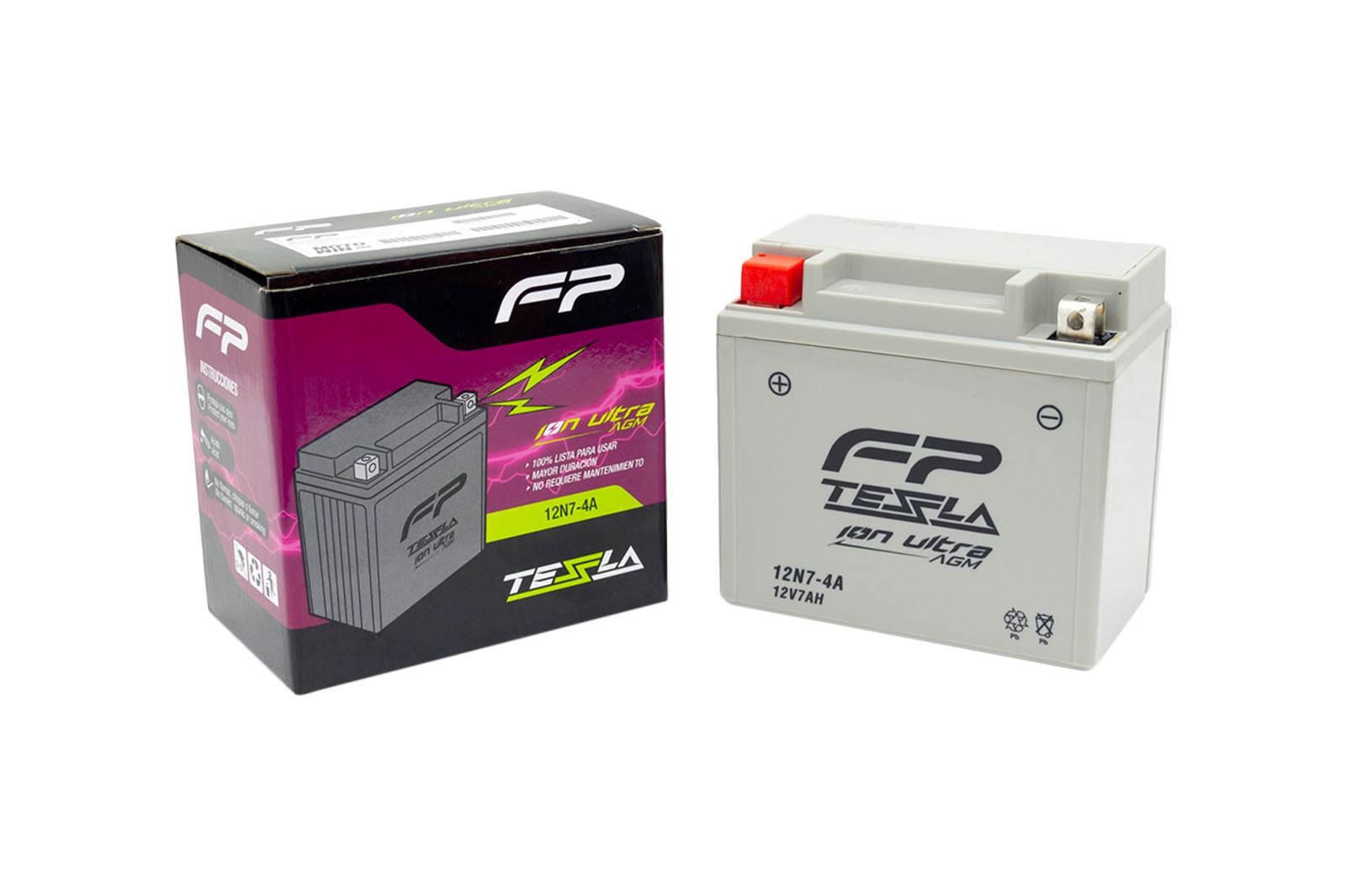 Bateria Tessla 12N7-4A Agm