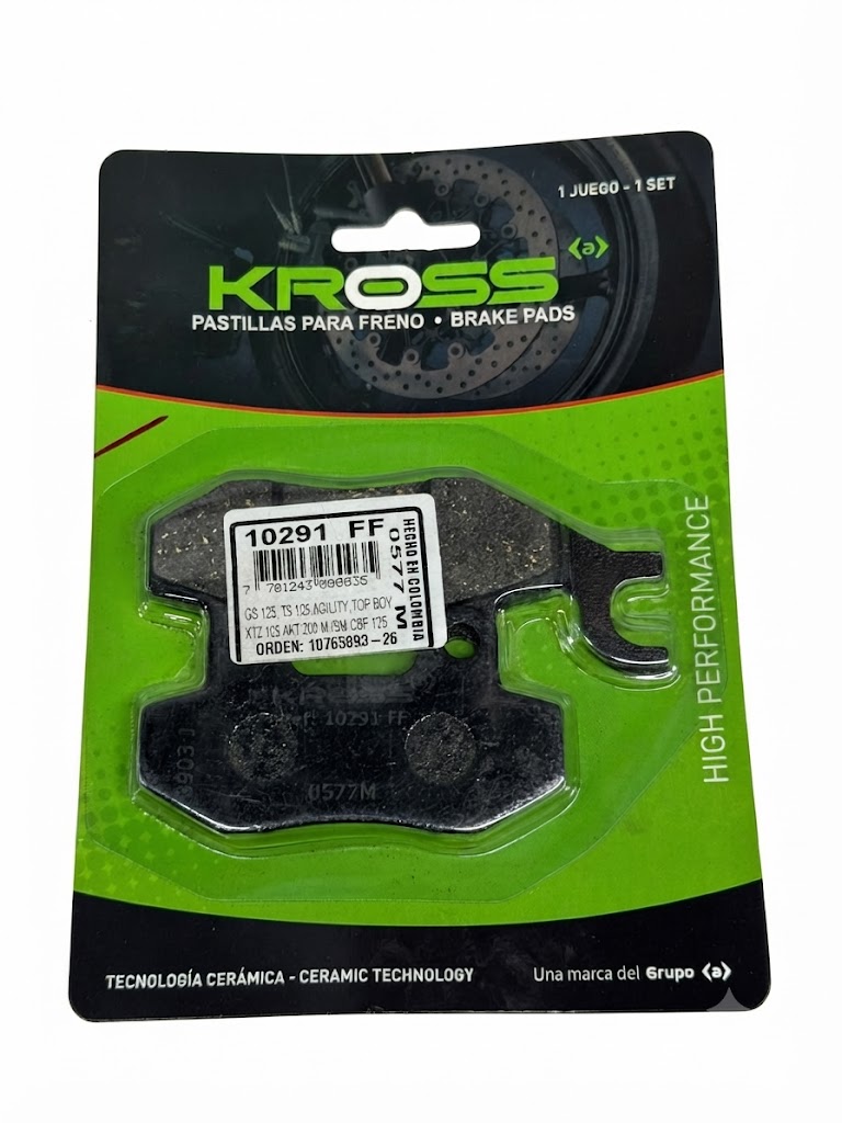 Pastillas Kross 10291