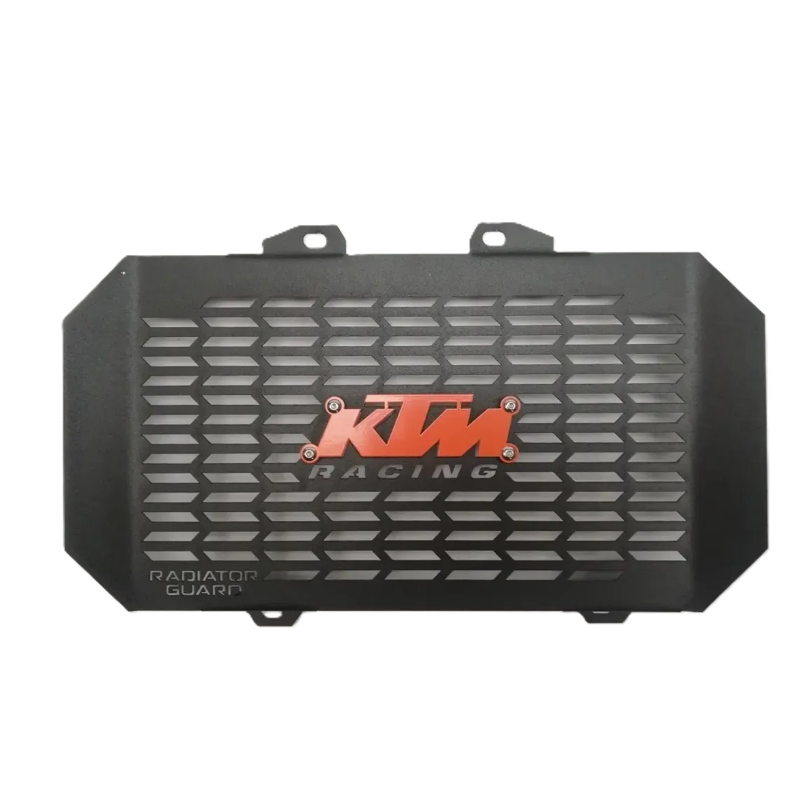 PROTECTOR RADIADOR 3D RG DUKE 200 NEGRO CROMADO