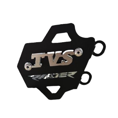 PROTECTOR CALIPER MORDAZA DELANTERA 3D RG RAIDER 125 NEGRO CROMADO