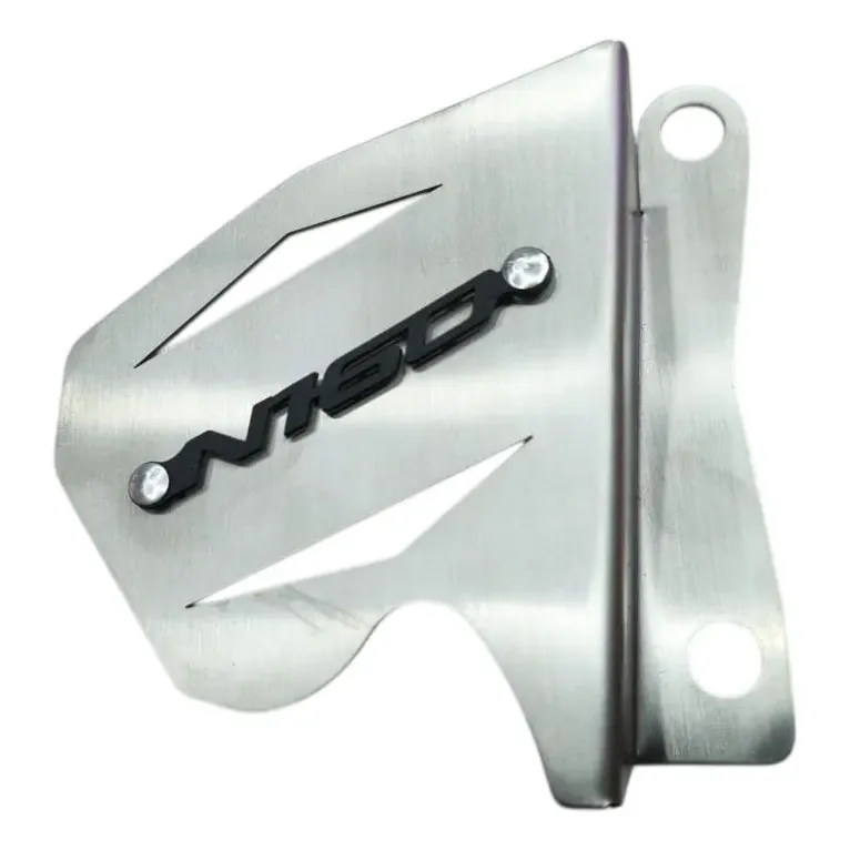 PROTECTOR CALIPER RG MORDAZA DEL 3D PULSAR NS160 CROMADO NEGRO