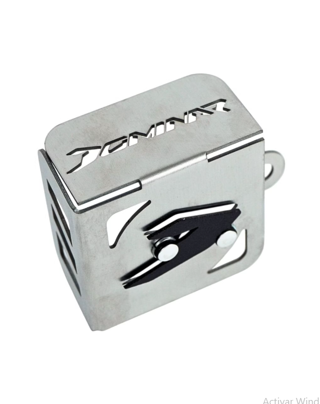 PROTECTOR DEPOSITO LIQUIDO FRENO TRASERO RG BAJAJ DOMINAR 250-400 3D