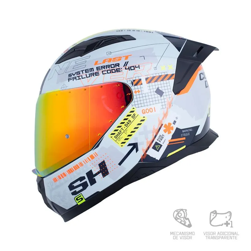CASCO SHAFT 549 CODEX GRIS BRILLO