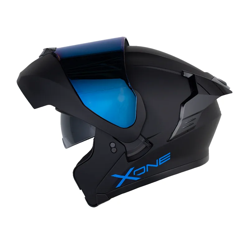 CASCO X-ONE 3000RS SOLID V2 NEGRO AZUL