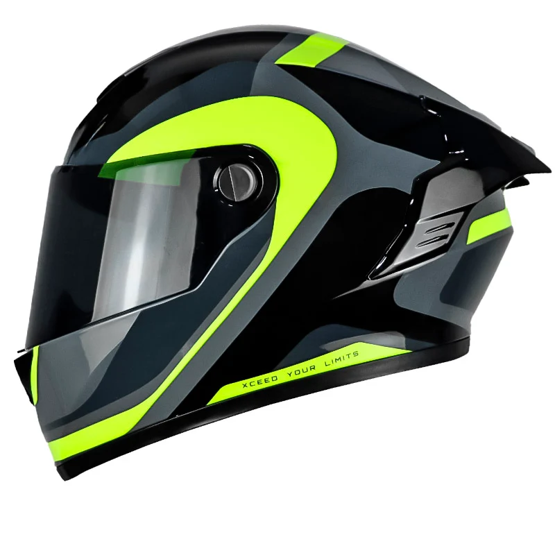 CASCO X-ONE 500 RS ILHA GRIS AMARILLO