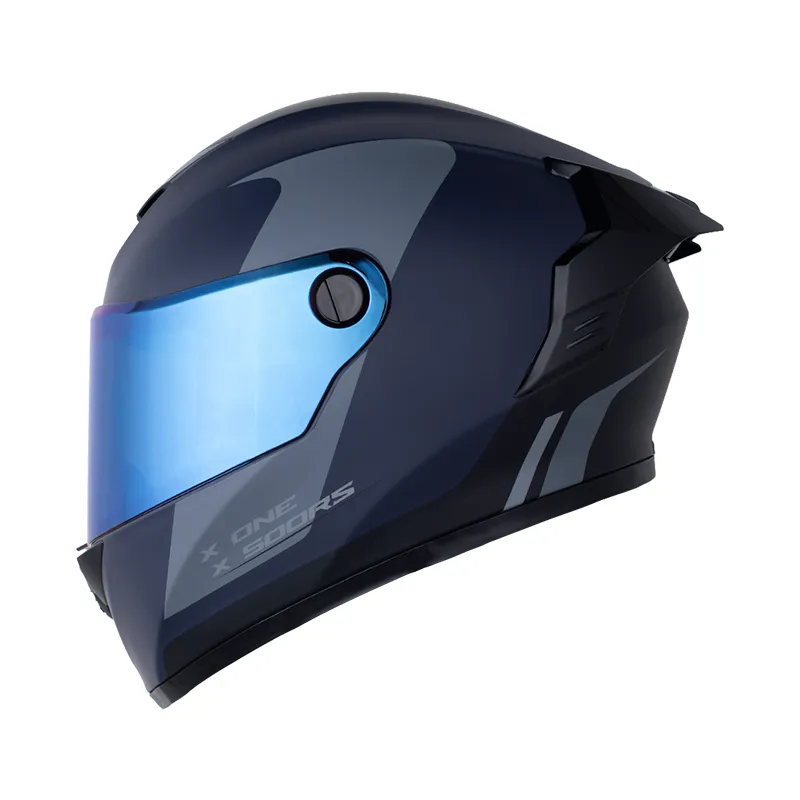 CASCO X-ONE 500 RS BLADEZ AZUL GRIS