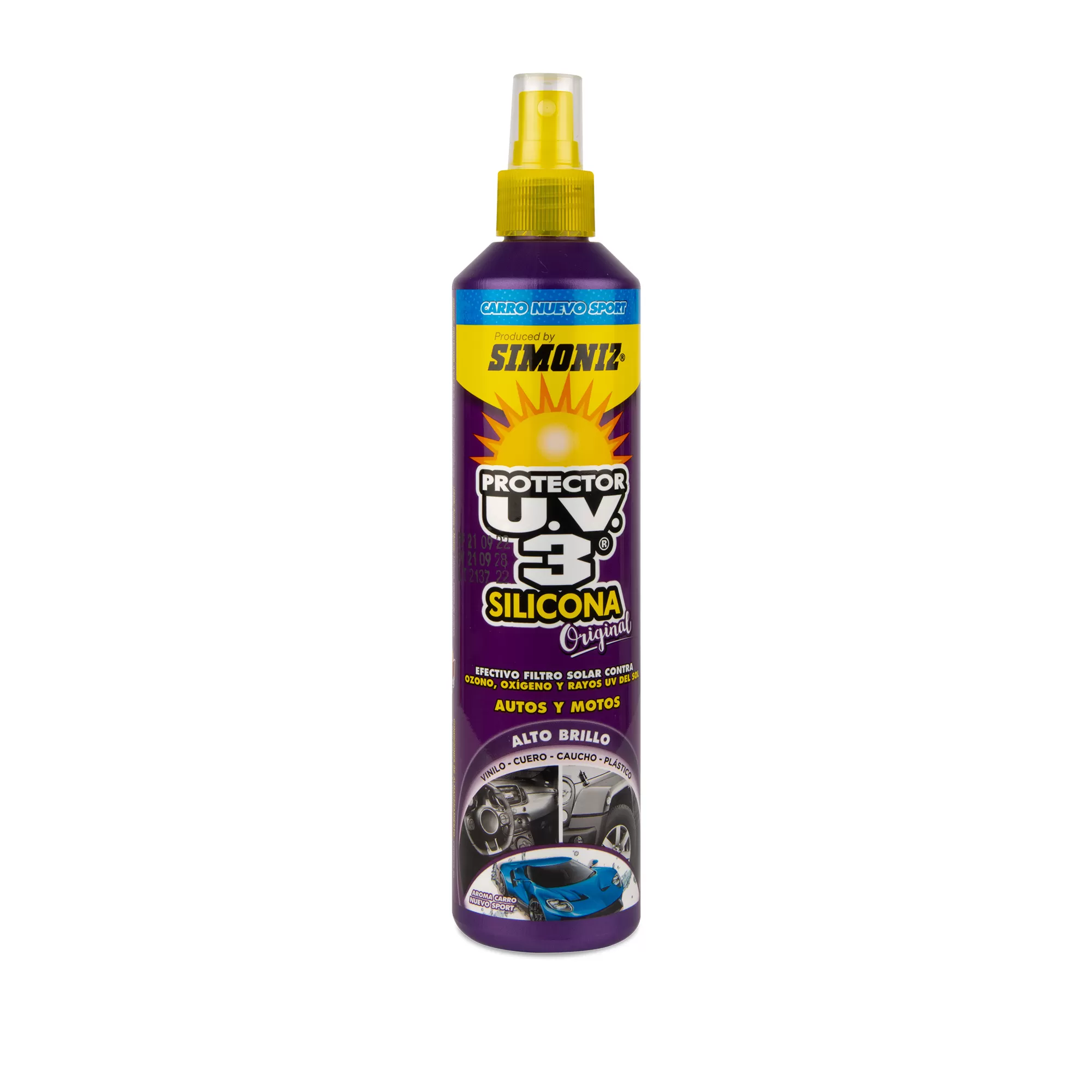 SILICONA SIMONIZ PROTECTOR UV 300ML CARRO NUEVO SPORT