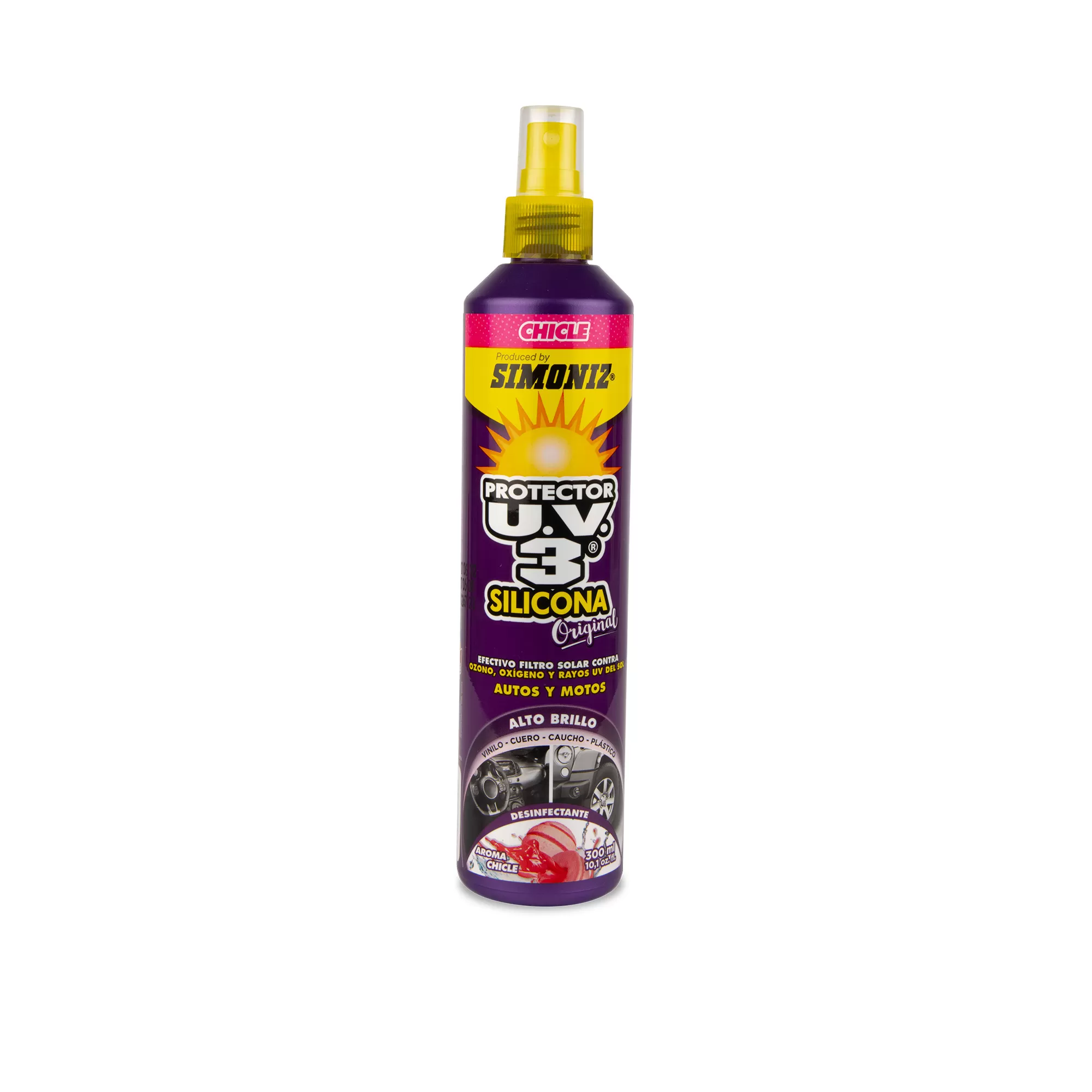 SILICONA SIMONIZ PROTECTOR UV 300ML CHICLE