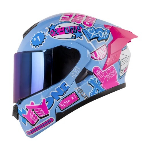 CASCO X-ONE 3000RS EXUAN MORADO FUCSIA